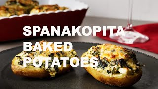 Spanakopita Baked Potato [upl. by Englebert]