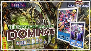 MEGALITH CHEAPEST DECK DOMINATE RITUAL FESTIVAL WITH NEW DYNA MONDO  YUGIOH MASTER DUEL [upl. by Ioved]