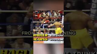 The Greatest Middleweight Fight Hagler vs Hearns [upl. by Nosnek849]