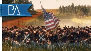 Battle of Antietam Burnsides Bridge  North amp South American Civil War Mod Gameplay [upl. by Negriv570]