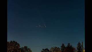 Comet TsuchinshanATLAS on the Evening of 16 Oct 2024 from the Mid Atlantic US [upl. by Varian]