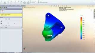 SOLIDWORKS Simulation  Default Simulation Options amp Post Processing [upl. by Marteena]