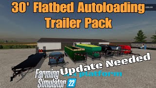 30 Flatbed Autoloading Trailer Pack [upl. by Artep710]