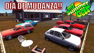 NOS MUDAMOS Y PILLAMOS MUEBLES DEL BORR4CHO 😆  My Summer Car  Gameplay Español [upl. by Engelhart]