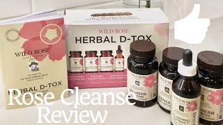 12 Day Wild Rose Cleanse  What I Ate My Results and Review [upl. by Einner46]