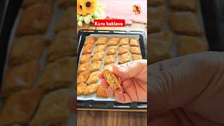 Kuru baklava nasıl yapılır ❓️ [upl. by Hedelman747]