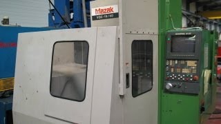 Fraisage CNC sur MAZAK VQC 1540 [upl. by Ahdar504]