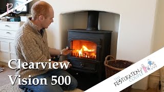 Clearview Wood Burning Stove  A Quick Review [upl. by Rebme66]