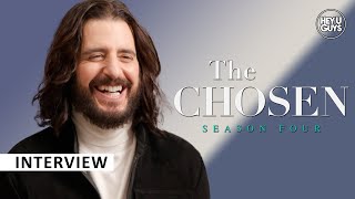 Jonathan Roumie  The Chosen Season 4 Interview [upl. by Berni426]