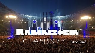 Rammstein  Haifisch Outro End Live North America Stadium Tour 2022 [upl. by Winson259]