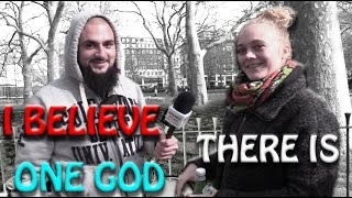 Speakers Corner  Br Muhammad speaks with Panilla I Believe There Is One God [upl. by Arriec]