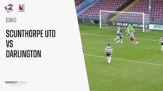 Goals Scunthorpe United v Darlington [upl. by Asirehc]