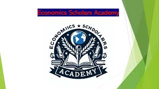 Economics Scholars Academy an Introductory Video [upl. by Ailecara651]