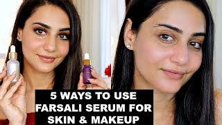 5 WAYS TO USE FARSALI SERUM FOR RADIAN SKIN amp MAKEUP UNDER 5 MINS  SIMMY GORAYA [upl. by Lirba]