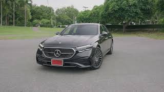 The new EClass W214 MercedesBenz E350e AMG Dynamic เทคโนโลยี Plugin Hybrid [upl. by Hyams]