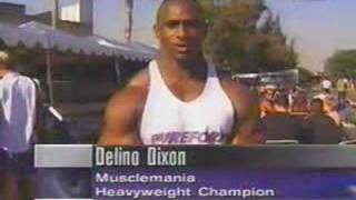 Bodybuilder Delino Dixon  Short Clip [upl. by Aicenaj903]