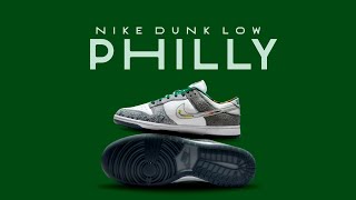 PHILLY 2024 Nike Dunk Low PRM DETAILED LOOK  RELEASE DATE INFO [upl. by Tenney]