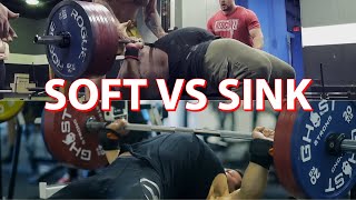 Sinking vs Soft Touch Bench Press [upl. by Novert]