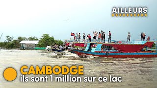 Vivre sur ce lac cambodgien est un luxe [upl. by Arannahs]