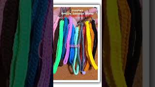 Crochet strap crochet crocheter shorts short diy shortvideo diy youtube craftideas craft [upl. by Euqinad]