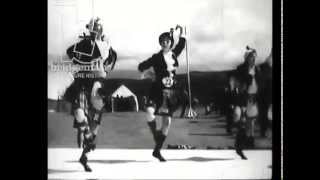 Highland dancing  Mull  Scotland c1930 [upl. by Goeger]