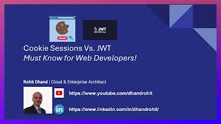 CookieSession Vs JWT [upl. by Attenaej]