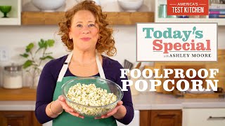 How to Make Perfect Stovetop Popcorn with Four Flavor Variations  Todays Special [upl. by Fredette]