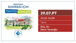 Tanıtım Günleri 2024Tarih Bölümü [upl. by Yrallih341]