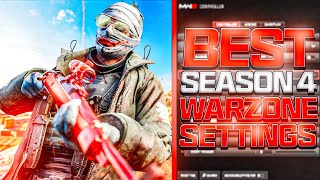 The BEST Season 4 Audio Graphic amp Controller Settings in Warzone 3 🔥 PC amp Console  MW3 [upl. by Allyn]