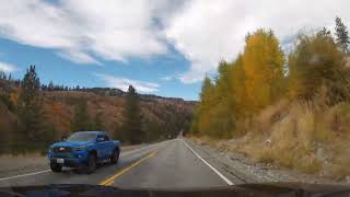 Driving from Okanogan Washington to Twisp Washington [upl. by Esahc]