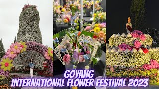 International Flower Festival 2023  Flower Paradise  고양국제꽃박람회 [upl. by Anner]