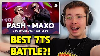 ZHALO Reacts  PASH vs MaxO  7 TO SMOKE [upl. by Eibber]