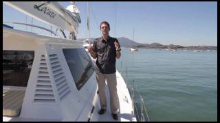 Tour a 92 Custom Pilothouse Sloop Named Locura 1400000 [upl. by Assennev325]