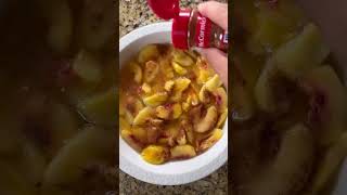 Shortcut Peach Cobbler [upl. by Arbuckle]