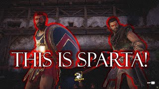 The Greatest Spartans fight together  Assassins Creed Odyssey 2024 [upl. by Salita99]