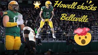 Best High School game of the year Howell gives Belleville its 3rd loss in 4 years [upl. by Roberson]