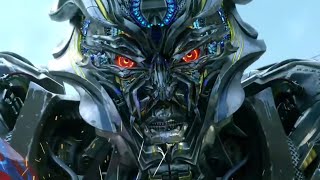 Transformers Age Of Extinction Fighting Cemetery Wind in Hong Kong HD CLIP [upl. by Morra]