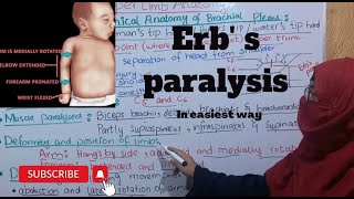 Erbs paralysis  clinical anatomy of brachial plexus  upper limb anatomy  bd chaurasia [upl. by Hollander]