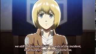 Shingeki no Kyojin OVA 3 Clip 5  This Proves It Armin is the Narrator [upl. by Anerdna]