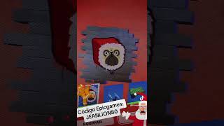 ABRI CINCO PRESENTES DE NATAL NO FORTNITE CÓDJEANLION80 shorts [upl. by Neelahtak]