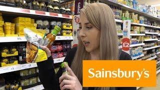 SPENDING £100 AT SAINSBURYS  GLUTEN FREE HAUL [upl. by Lark346]