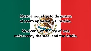 National anthem of Mexico  Himno Nacional Mexicano ESEN lyrics [upl. by Atikram]