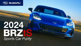 2024 BRZ tS  Sports Car Purity [upl. by Eniarda925]