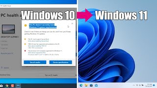 How to Upgrade to Windows 11 on old PC  unsupported hardware [upl. by Ailhat]