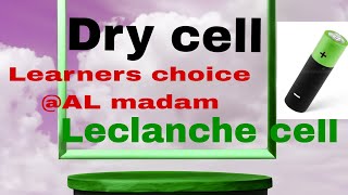 dry cell leclanche cellchemistry jntuk jntukhbtech electrochemistrylearners choice al madam [upl. by Mayne164]