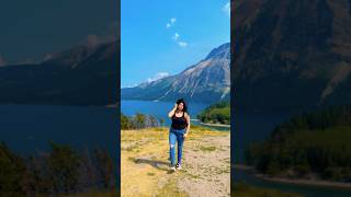 Waterton park💙 youtubeshort calgaryalberta waterton yyclife canadiancity natural beauty [upl. by Lyndel]