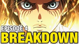 EREN vs REINER  Attack on Titan Season 4 Episode 4 Breakdown [upl. by Warder]