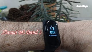 Unboxing pulseira inteligente Xiaomi Mi Band 3  XMSH05HM [upl. by Gerladina358]