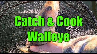 Catch amp Cook Walleye  Kayak Fishing  Potholes Reservoir [upl. by Di]