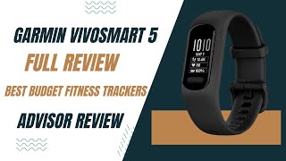 Garmin Vivosmart 5 Fitness Trackers Full Review of 2024 [upl. by Nuavahs226]